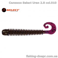 Силикон Select Uran 2.8" col.010, (6 шт/упак)