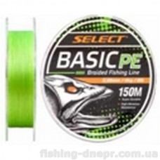 Шнур Select Basic PE 150m (салат.) 0.24mm 40lb/18.2kg