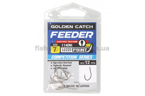Крючок GC Feeder S 1140NI №13(12шт)NEW