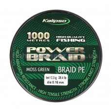 Шнур Kalipso Power Braid MG 1000м 0.28мм NEW 2019