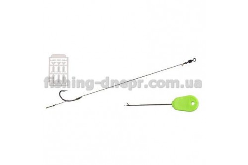 Комплект поводков Fishing ROI с иголкой и стопорамиhook 8340 №2 15lb (50уп/кор)