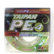 Шнур FIEMA TAIPAN PEx4 100м 0.25