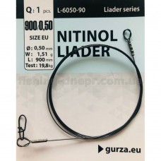 Повідець NITINOL LEADER 900 мм / 0,50O (уп.10шт) L-6050-90