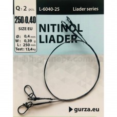Повідець NITINOL LEADER 250 мм / 0,40O (уп.10шт) L-6040-25