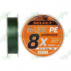  Шнур Select Basic PE 8x 150m (темн-зел.) #0.6/0.1mm 12lb/5.5kg
