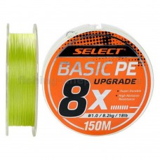  Шнур Select Basic PE 8x 150m (салат.) #1.2/0.16mm 20lb/9.3kg