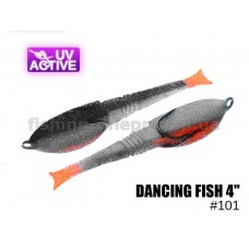  Поролоновая рыбка 101 Dancing Fish 4"  (уп.5шт)