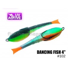  Поролоновая рыбка 102 Dancing Fish 4"  (уп.5шт)