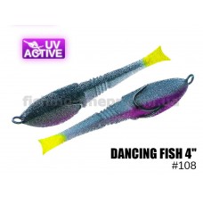 Поролоновая рыбка 108 Dancing Fish 4" (уп.5шт)