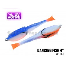  Поролоновая рыбка 109 Dancing Fish 4"  (уп.5шт)