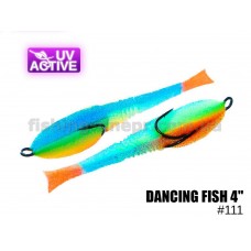  Поролоновая рыбка 111 Dancing Fish 4"  (уп.5шт)