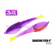  Поролоновая рыбка 113 Dancing Fish 4"  (уп.5шт)