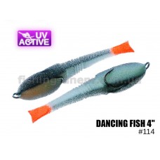  Поролоновая рыбка 114 Dancing Fish 4"  (уп.5шт)