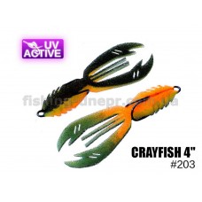  Поролоновая рыбка 203 Crayfish 4"  (уп.2шт)