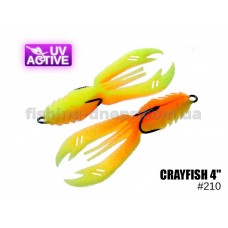  Поролоновая рыбка 210 Crayfish 4"  (уп.2шт)