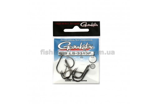  Крючок GAMAKATSU LS-3313F RING EYE № 01 8шт