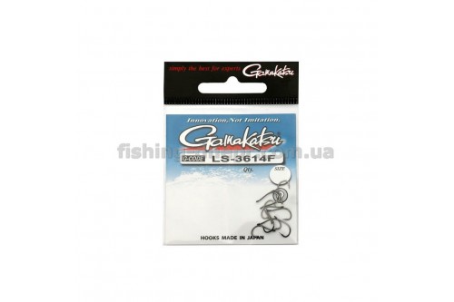  Крючок GAMAKATSU LS-3614F №8 N/L,10шт