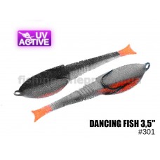  Поролоновая рыбка 301 Dancing Fish 3.5"  (уп.5шт)