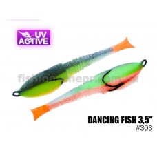  Поролоновая рыбка 303 Dancing Fish 3.5"  (уп.5шт)
