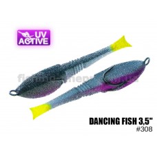  Поролоновая рыбка 308 Dancing Fish 3.5"  (уп.5шт)