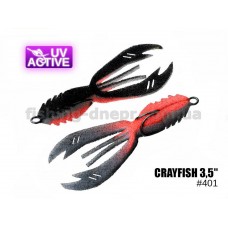  Поролоновая рыбка 401 Crayfish 3.5"  (уп.2шт)