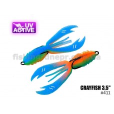  Поролоновая рыбка 411 Crayfish 3.5"  (уп.2шт)