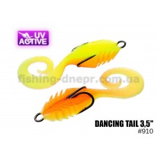  Поролоновая рыбка 910 Dancing Tail 3.5"  (уп.2шт)