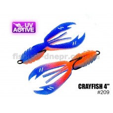  Поролоновая рыбка 209 Crayfish 4"  (уп.2шт)