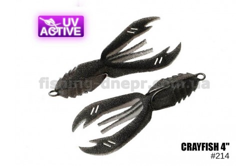  Поролоновая рыбка 214 Crayfish 4"  (уп.2шт)