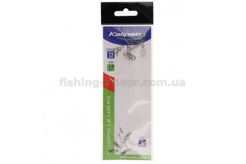  Поводок Kalipso флюорокарбон 15см 14кг(5шт)
