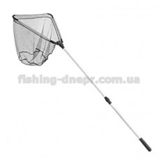 Підсак трикутний Alumina 60 * 60 ручка 2.2м чорна сітка 2секц. SF 23744
