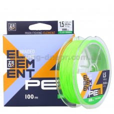 Шнур Zeox Element PE X4 100м FG #1.0 NEW 2021