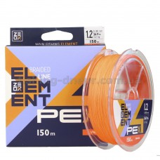 Шнур Zeox Element PE X4 150м OR #2.5 NEW 2021