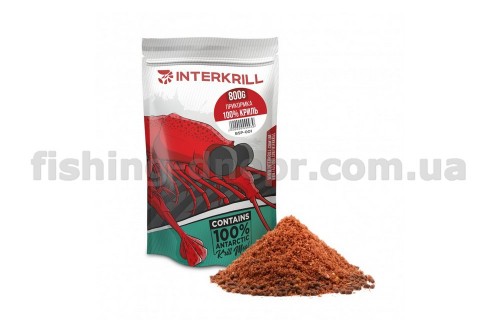 Прикормка INTERKRILL PREMIUM BAITS КРИЛЬ 100% 0,800кг