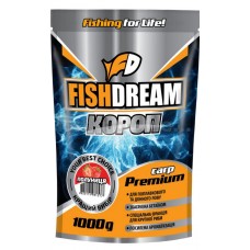 Прикормка FishDream Premium КОРОП ПОЛУНИЦЯ 1кг