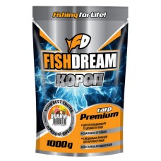 Прикормка FishDream Premium КОРОП ОРАНЖ 1кг