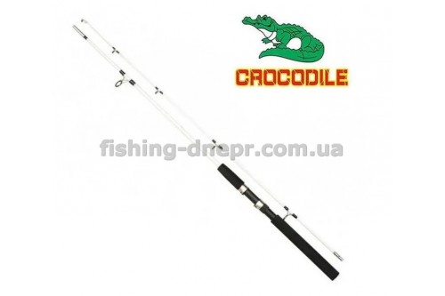 Спиннинг карповый Crocodile 2,40м 100-250 гр белый