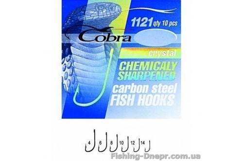 C1121NSB-004 Гачок Cobra CRYSTAL (сер.1121/ 004)*10