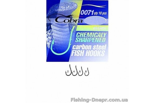C0071BZ-002 Гачок Cobra OKIAMI (сер.0071BZ / 002)*10